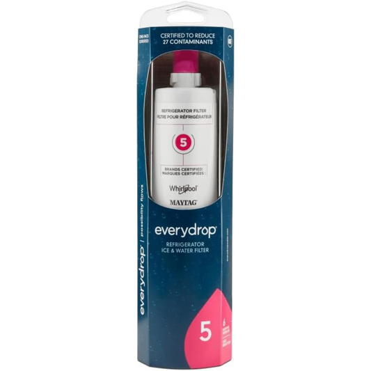 everydrop® by Whirlpool Ice and Water Refrigerator Filter 5, EDR5RXD1, Single-Pack